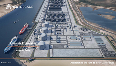 NextDecade Corporate Presentation August 2024