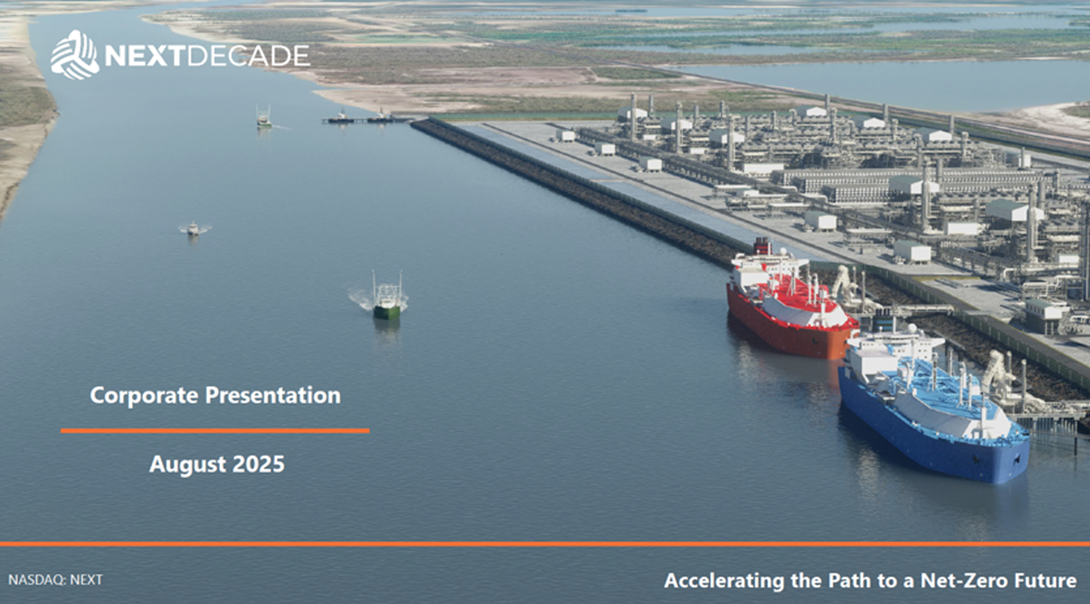 NextDecade Corporate Presentation August 2025